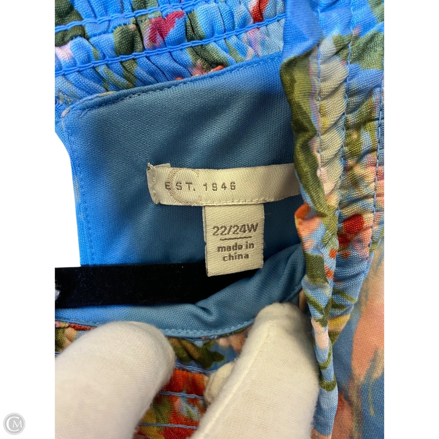 Dress Casual Maxi By Cato In Multi-colored, Size: 3x