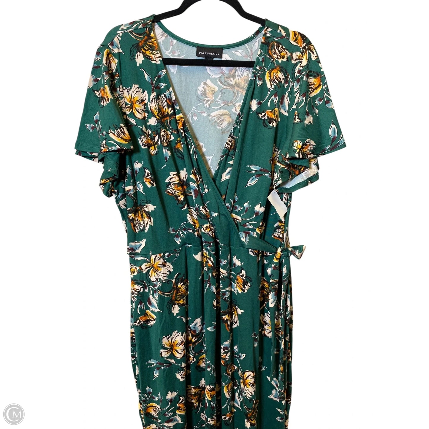 Dress Casual Maxi By Fortune & Ivy In Multi-colored, Size: 3x