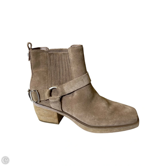 Boots Ankle Flats By Sam Edelman In Beige, Size: 7.5