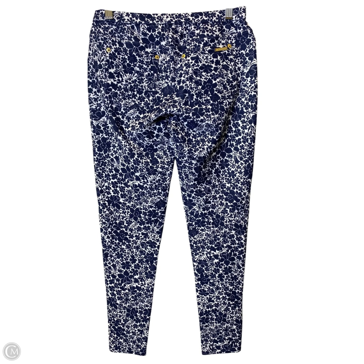 Pants Dress By Michael By Michael Kors In Blue & White, Size: S