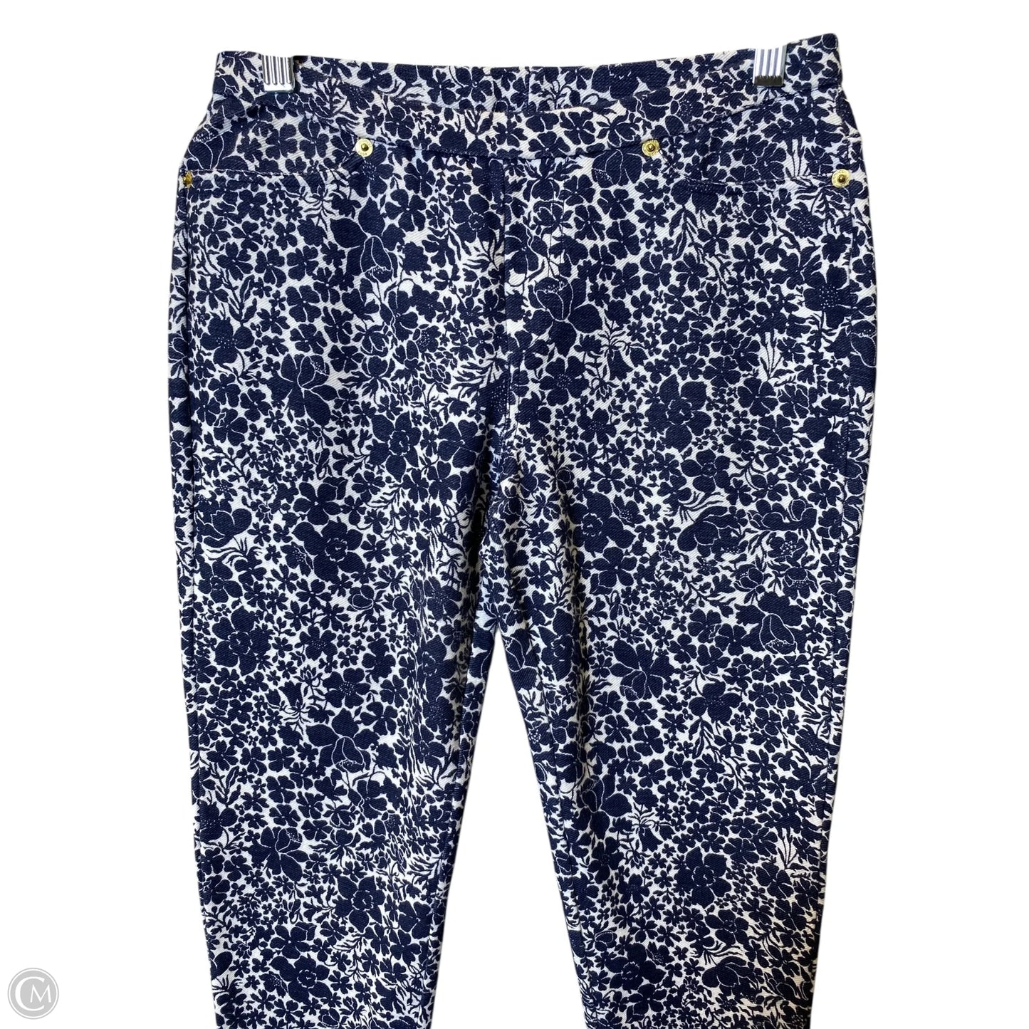 Pants Dress By Michael By Michael Kors In Blue & White, Size: S