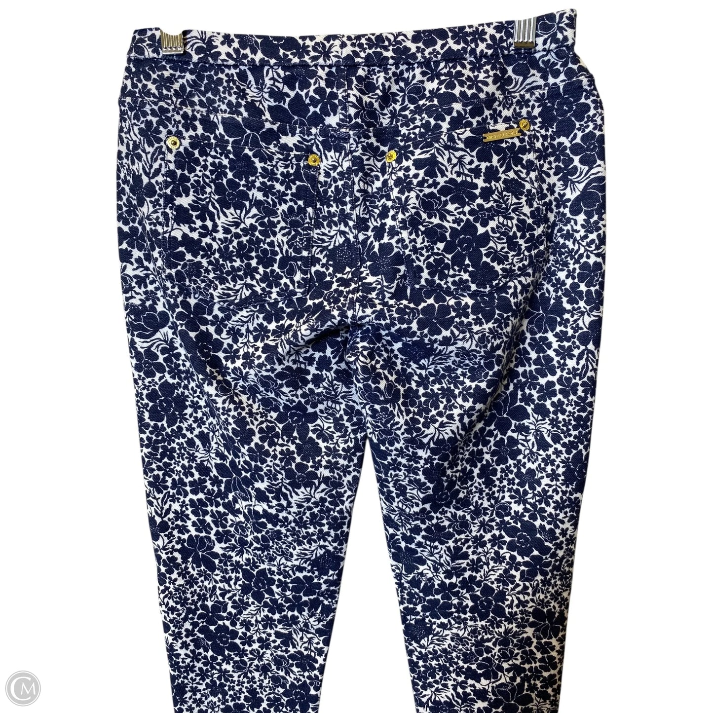 Pants Dress By Michael By Michael Kors In Blue & White, Size: S