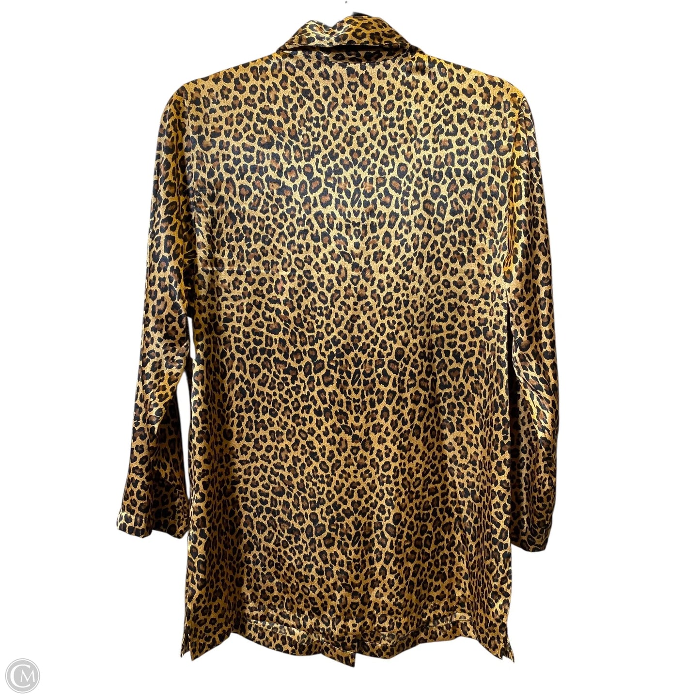 Top Long Sleeve By Clothes Mentor In Animal Print, Size: S