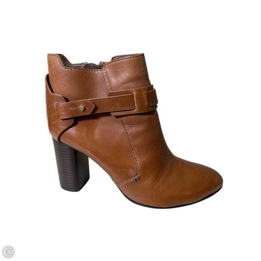 Boots Designer By Tory Burch In Brown, Size: 9.5