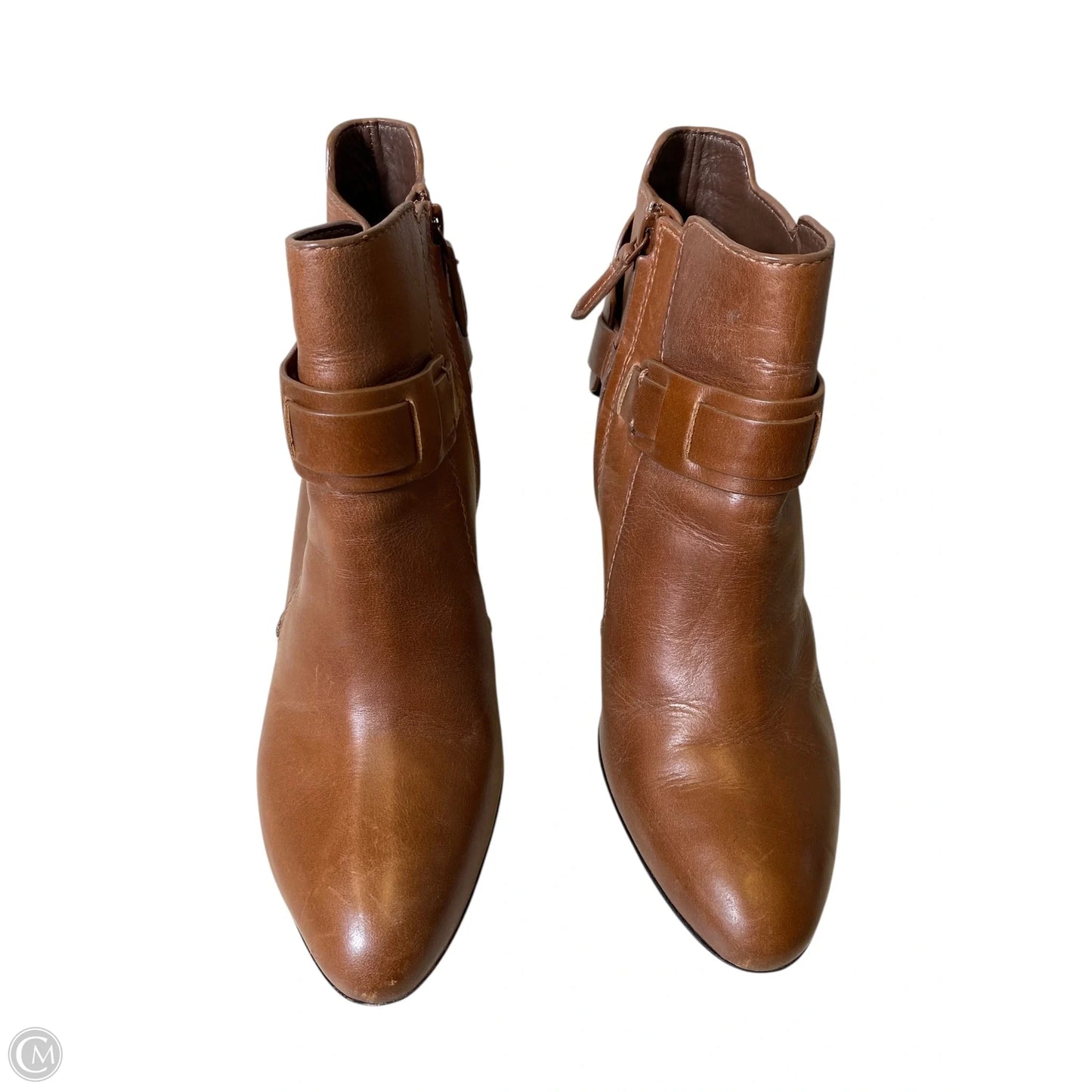 Boots Designer By Tory Burch In Brown, Size: 9.5