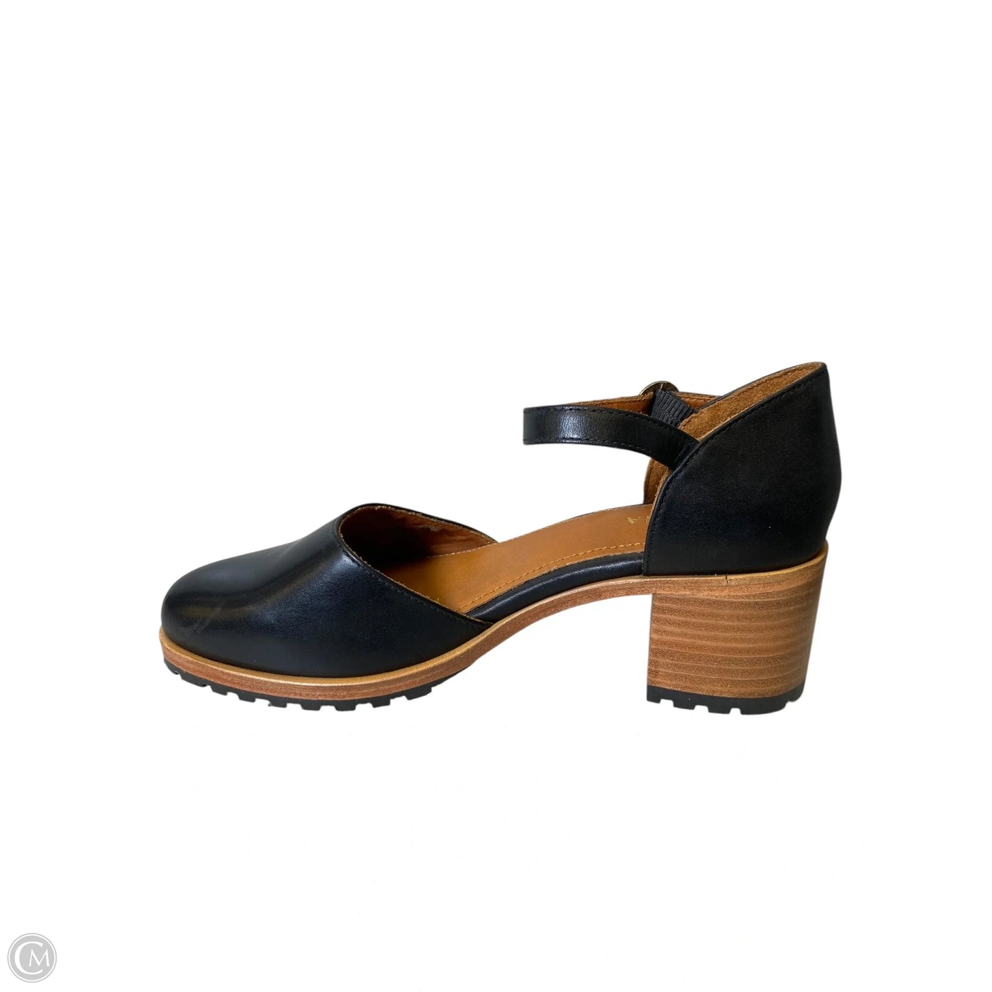 Shoes Heels Block By Patina In Black & Brown, Size: 11