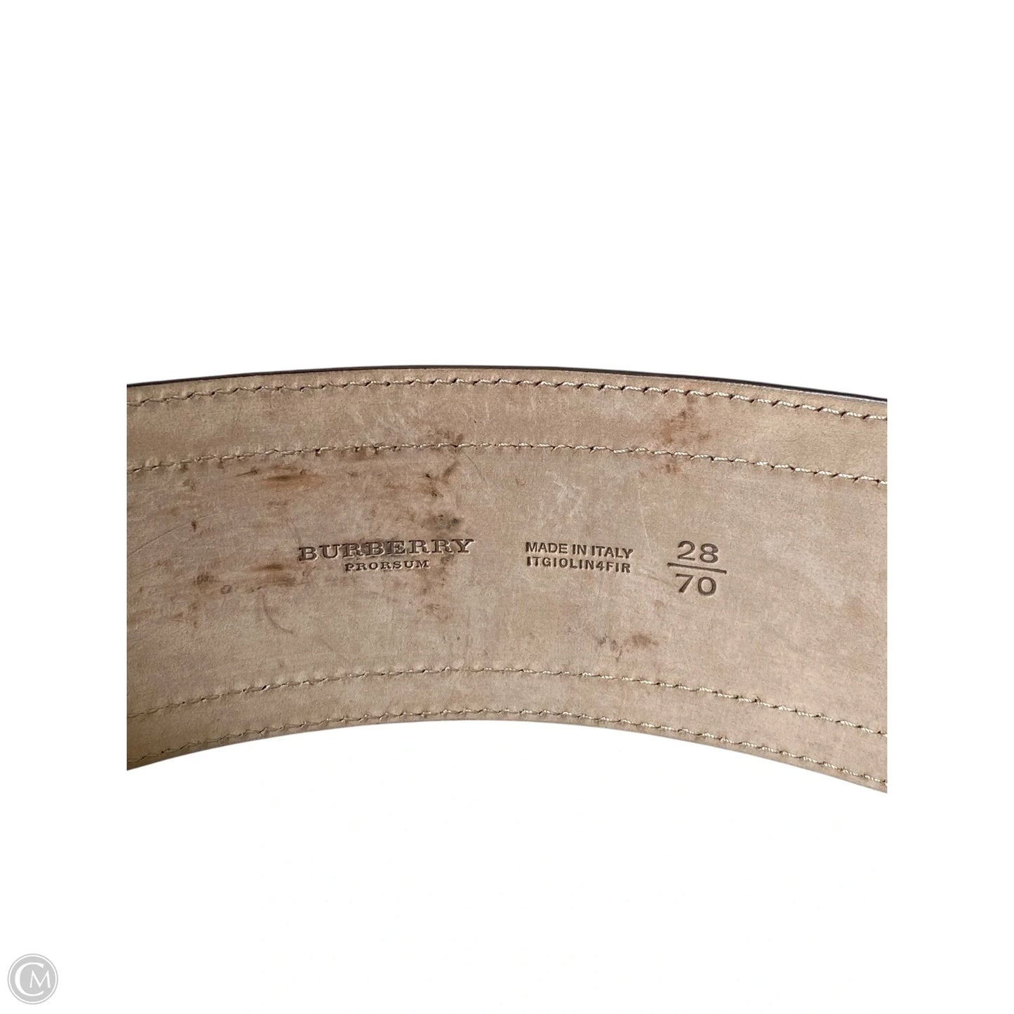 Belt Luxury Designer By Burberry