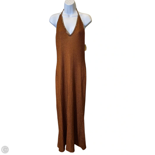 Dress Luxury Designer By St John Collection In Orange, Size: 6