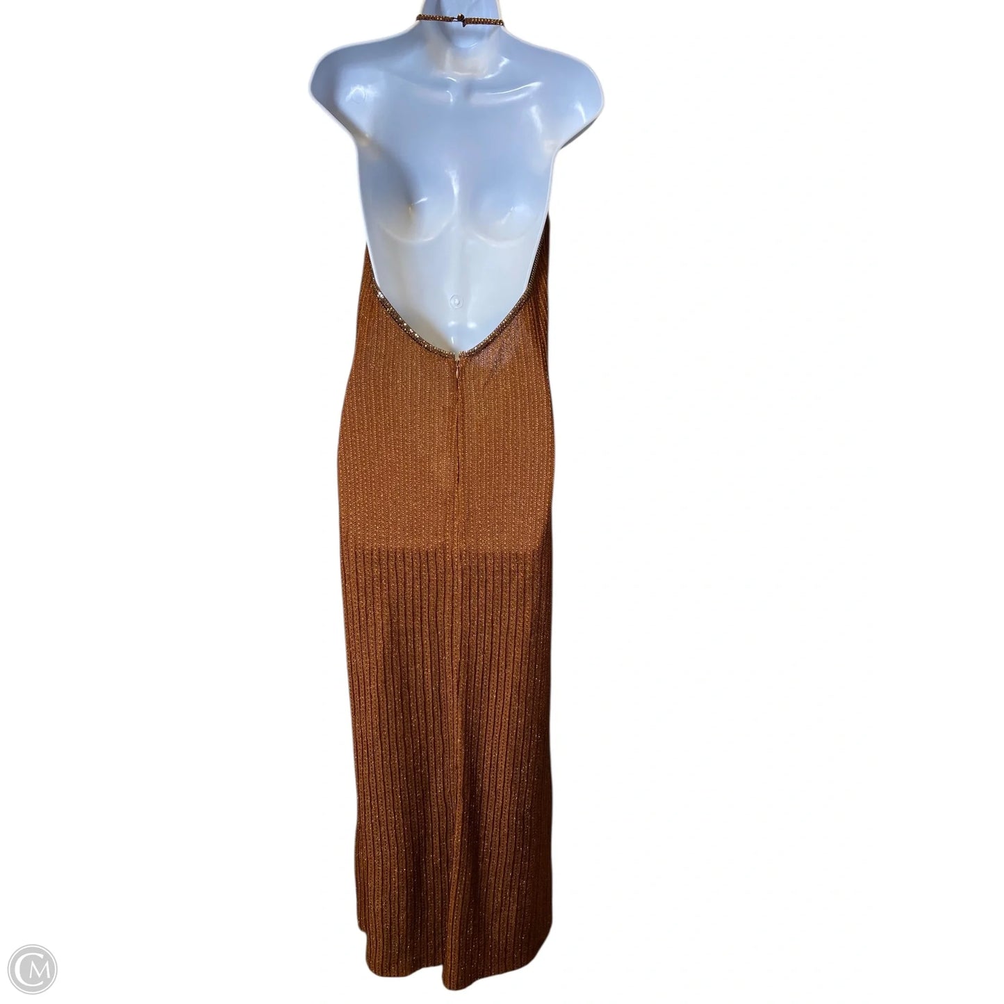 Dress Luxury Designer By St John Collection In Orange, Size: 6