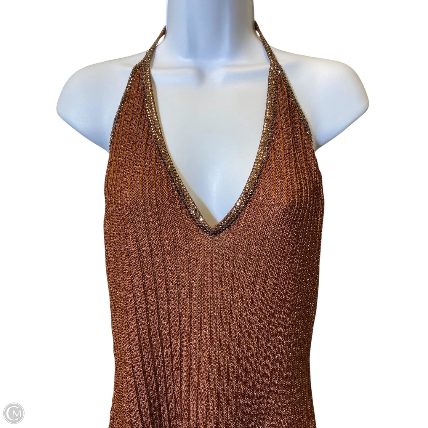 Dress Luxury Designer By St John Collection In Orange, Size: 6