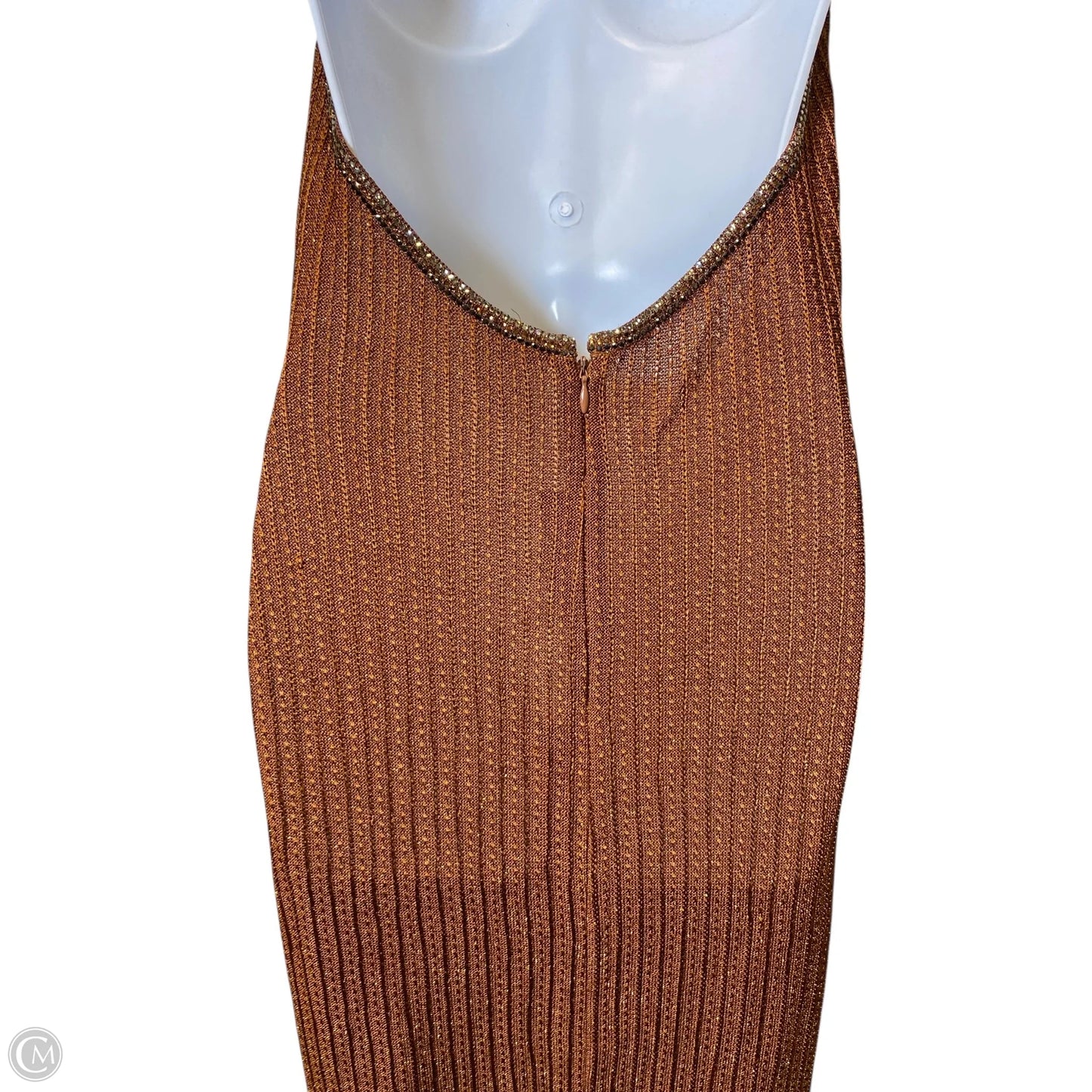Dress Luxury Designer By St John Collection In Orange, Size: 6
