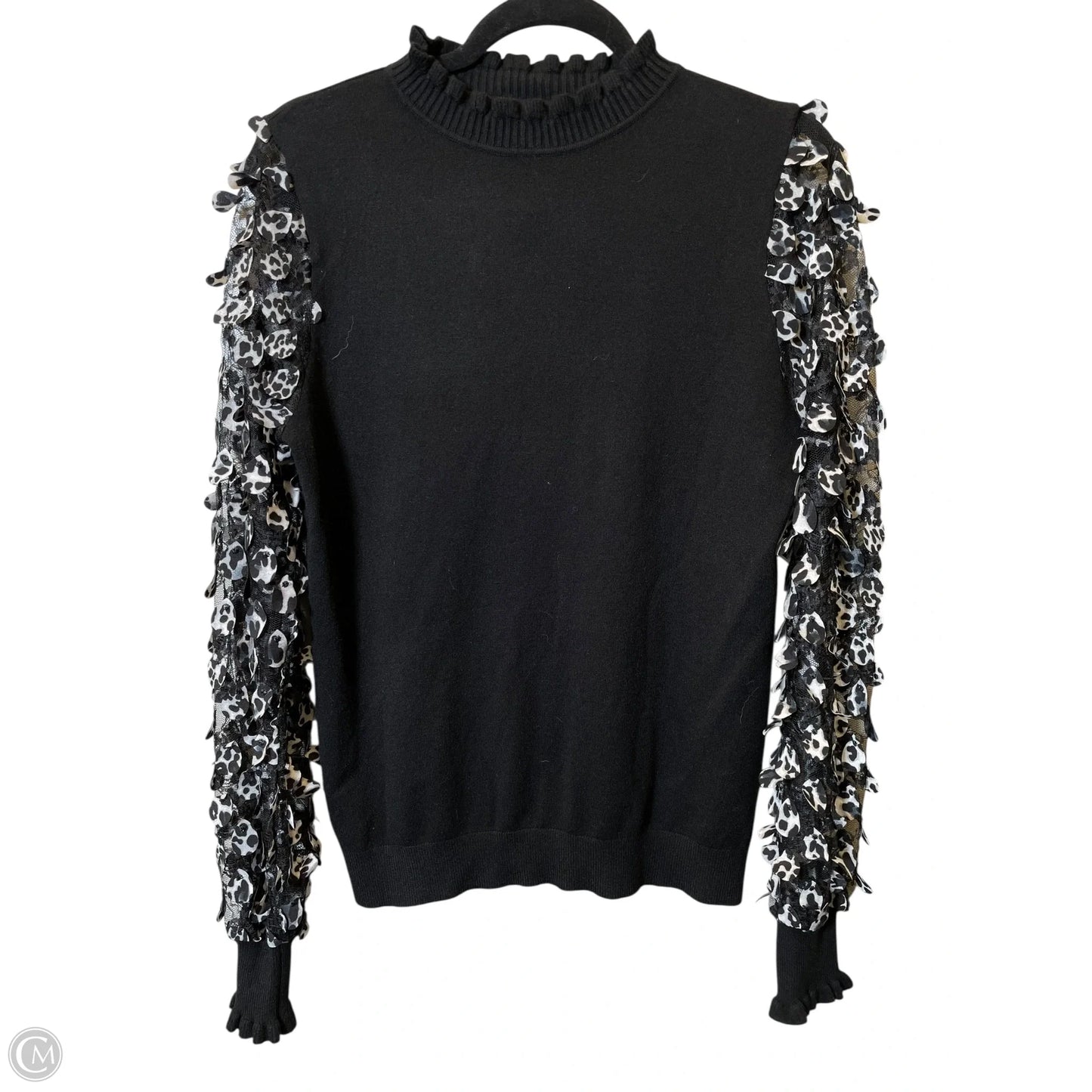 Sweater By Clothes Mentor In Animal Print, Size: M