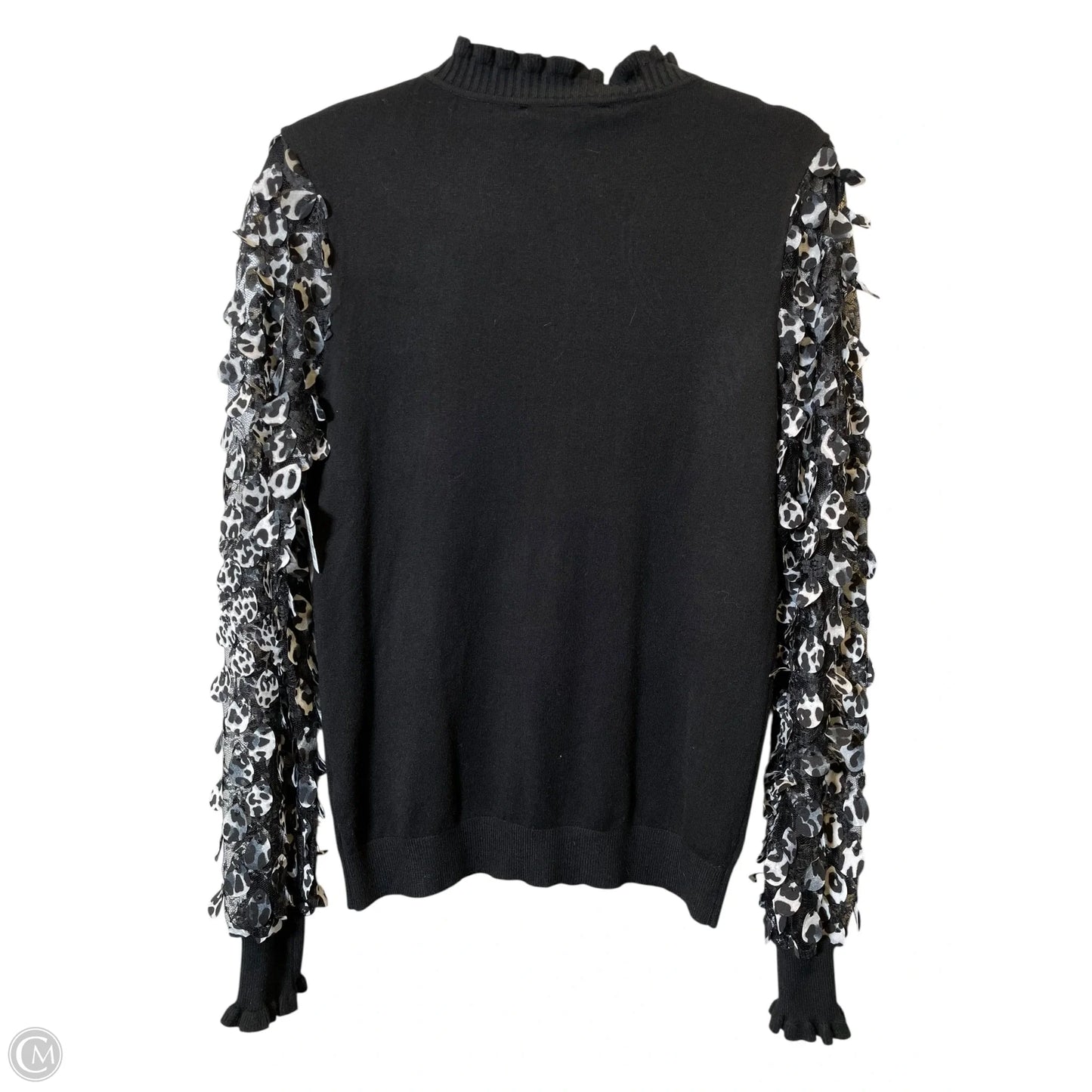 Sweater By Clothes Mentor In Animal Print, Size: M