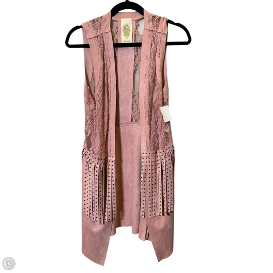 Cardigan By Vocal In Pink, Size: M