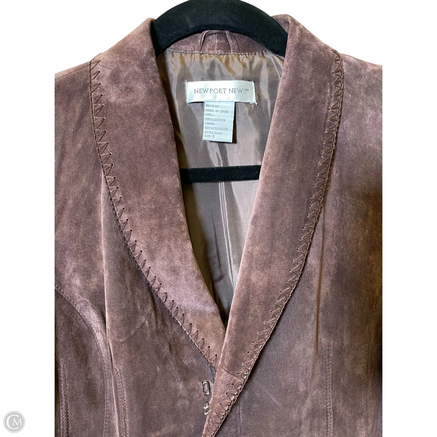 Jacket Other By Clothes Mentor In Brown, Size: 6
