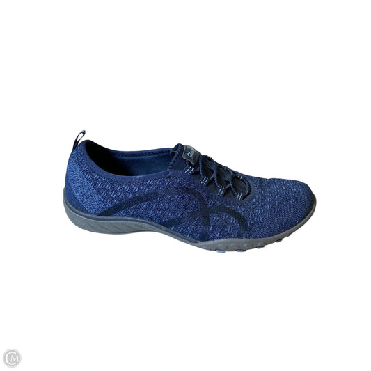 Shoes Flats By Skechers In Navy, Size: 8