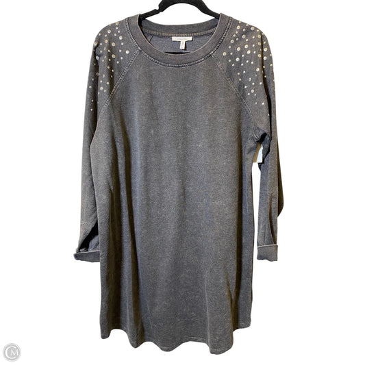 Dress Sweater By Maurices In Grey, Size: L