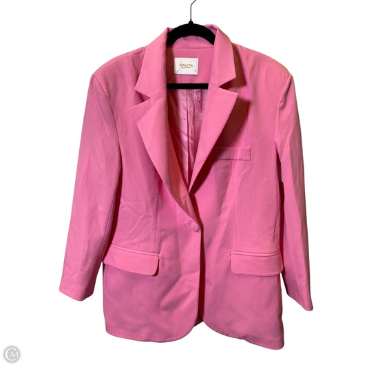 Blazer By Clothes Mentor In Pink, Size: S