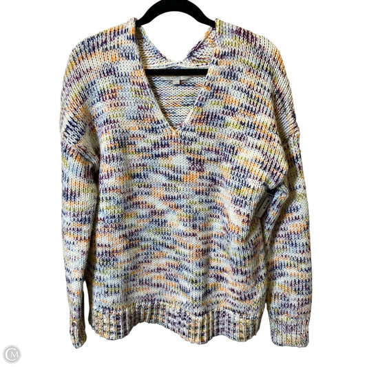 Sweater By Loft In Multi-colored, Size: L