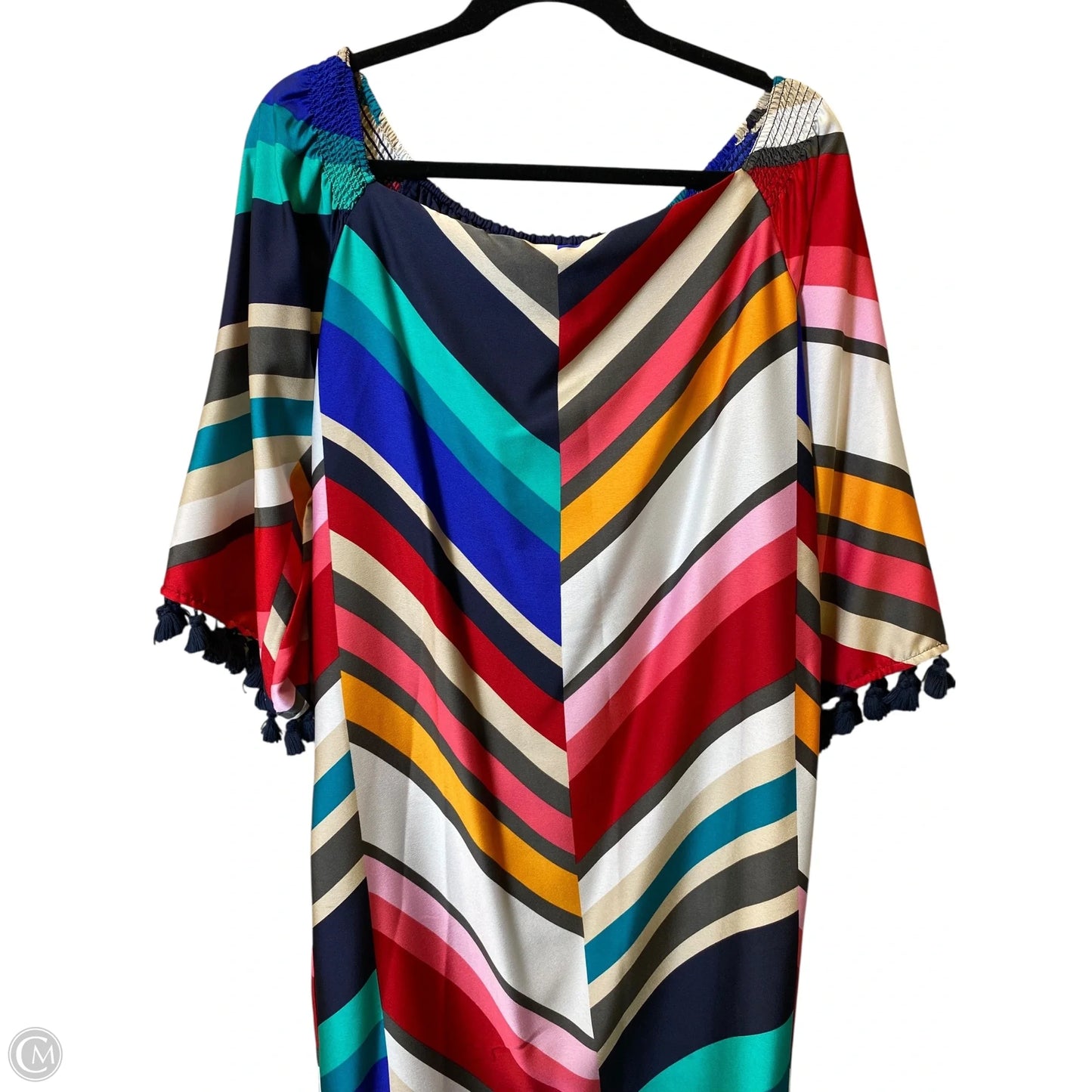 Dress Casual Short By Trina By Trina Turk In Multi-colored, Size: L