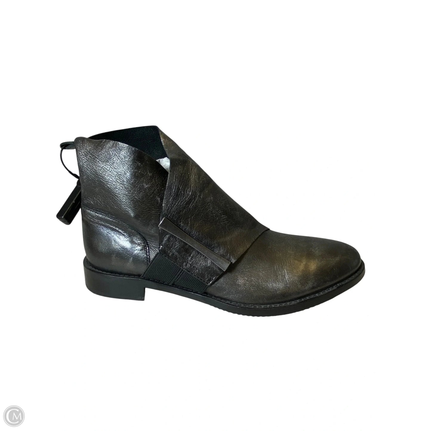 Boots Ankle Flats By Johnston & Murphy In Silver, Size: 7