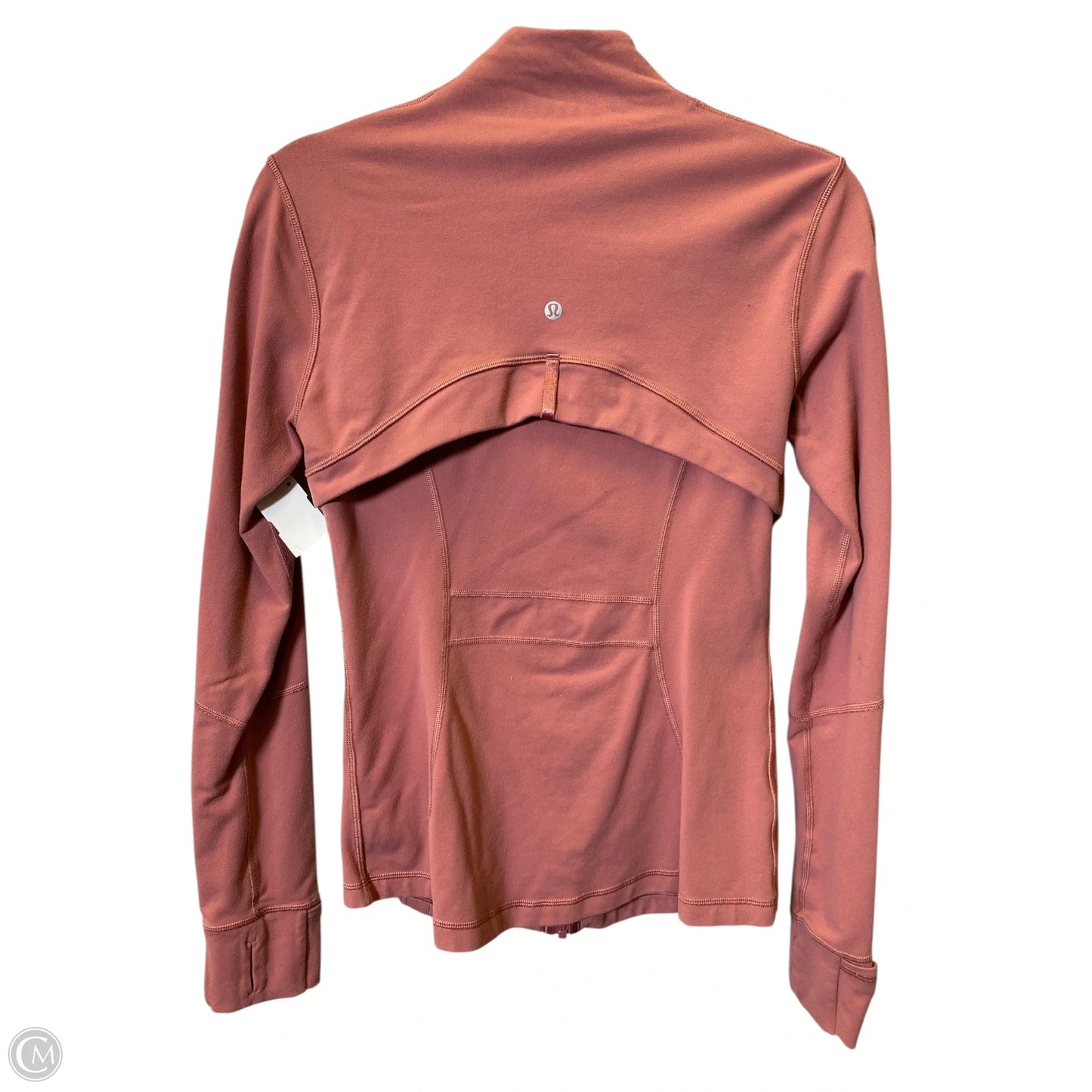 Athletic Jacket By Lululemon In Pink, Size: 10