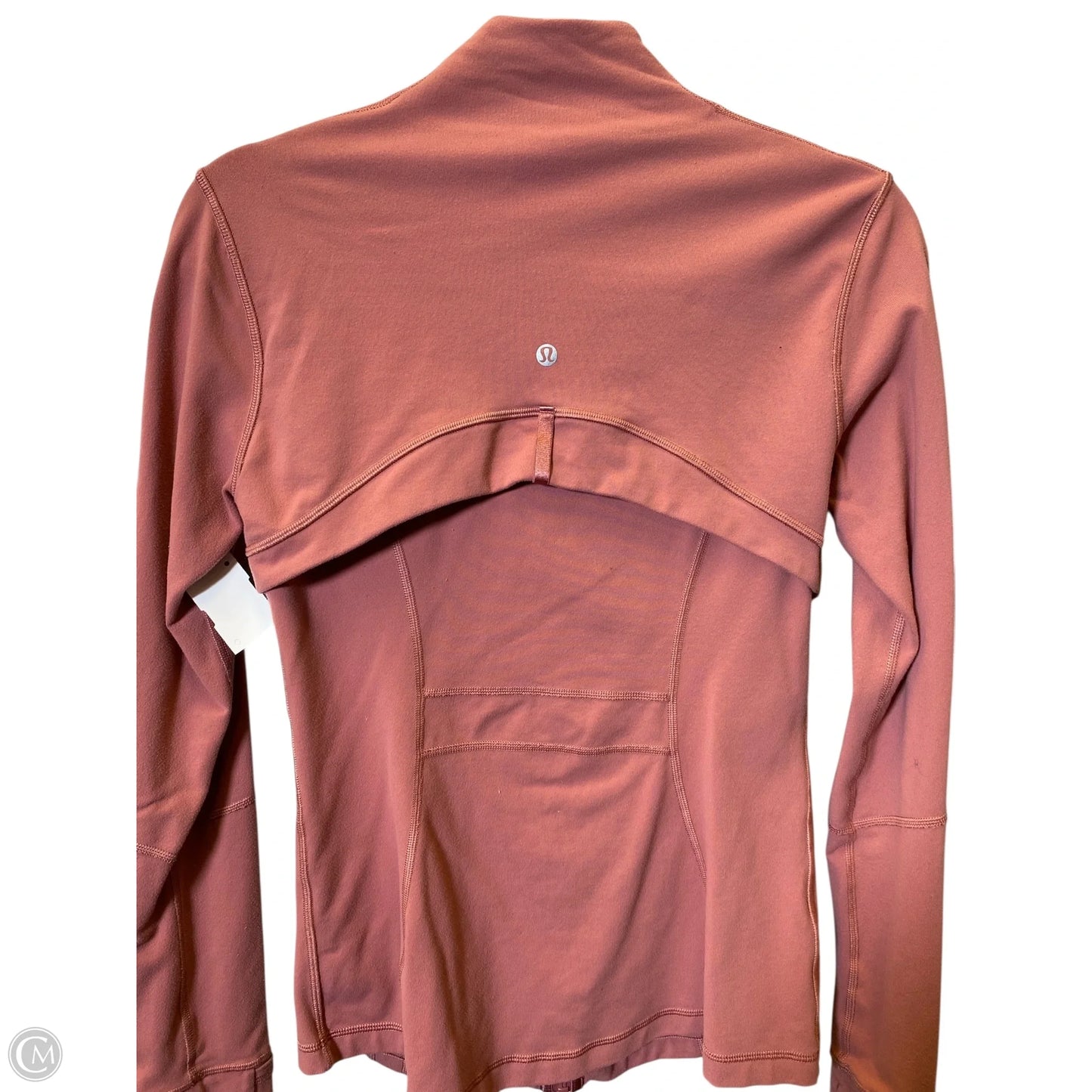 Athletic Jacket By Lululemon In Pink, Size: 10