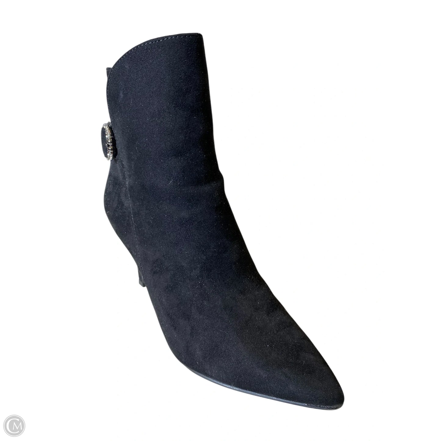 Boots Ankle Heels By Ann Taylor In Black, Size: 6.5