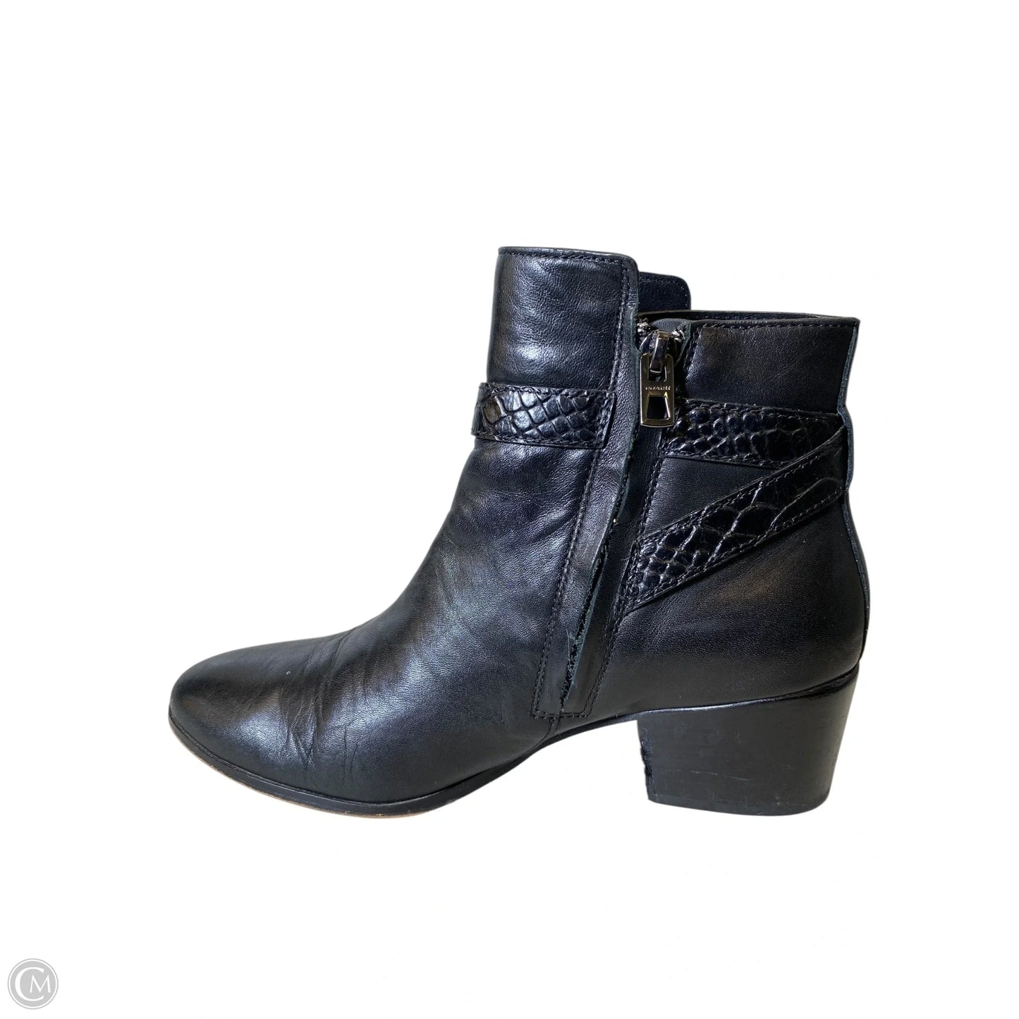 Boots Designer By Coach In Black, Size: 7