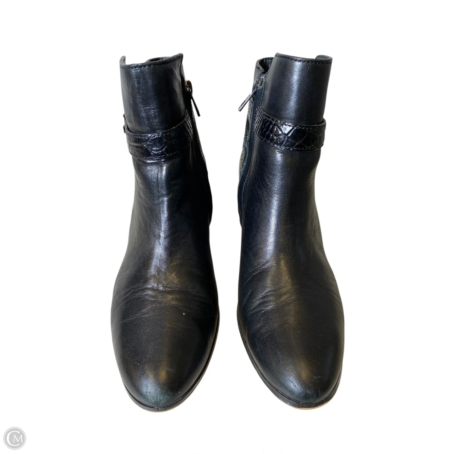 Boots Designer By Coach In Black, Size: 7