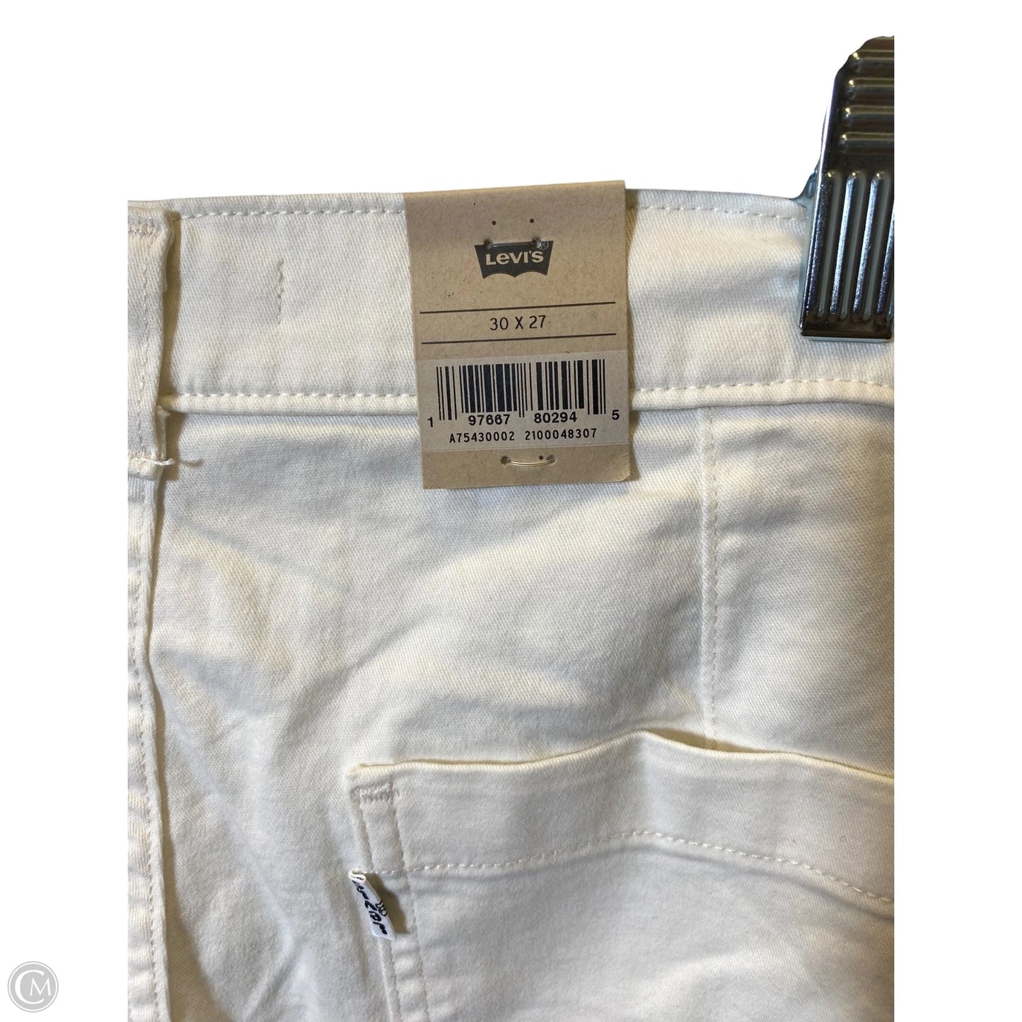 Pants Wide Leg By Levis In Cream, Size: 10