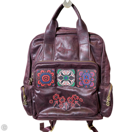 Backpack By Desigual, Size: Medium