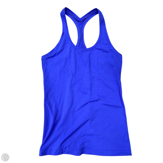 Athletic Tank Top By Lululemon In Blue, Size: M