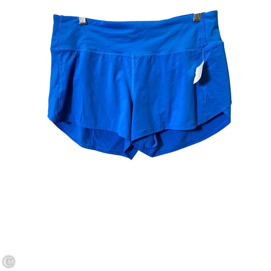 Athletic Shorts By Lululemon In Blue, Size: 10