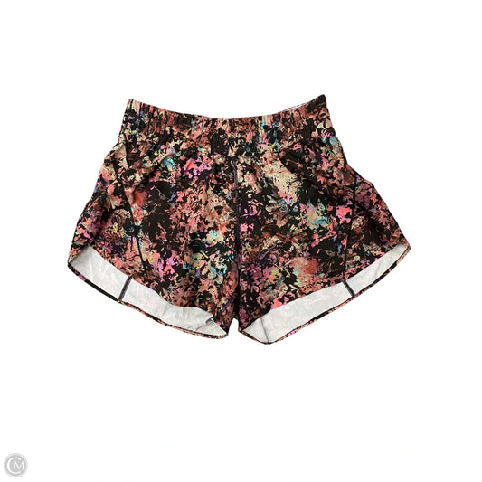 Athletic Shorts By Lululemon In Multi-colored, Size: 10