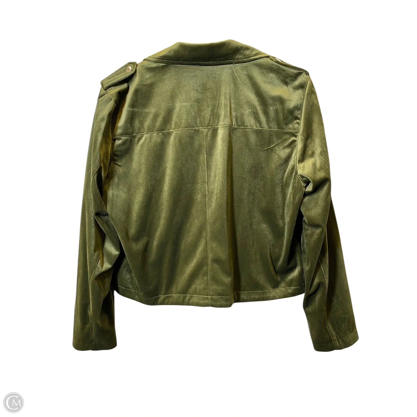 Jacket Puffer & Quilted By Lc Lauren Conrad In Green, Size: L