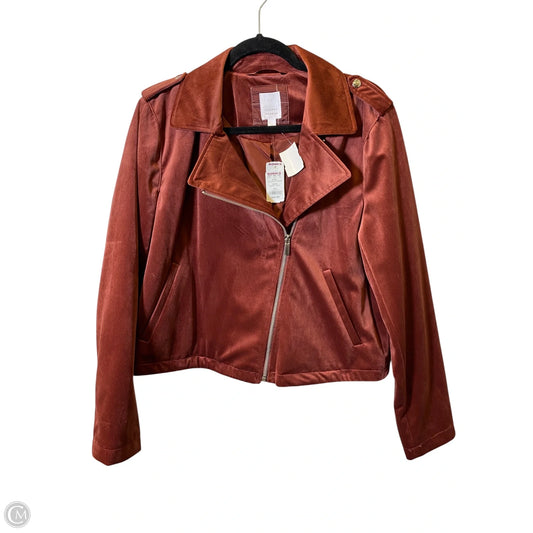Jacket Other By Lc Lauren Conrad In Maroon, Size: L