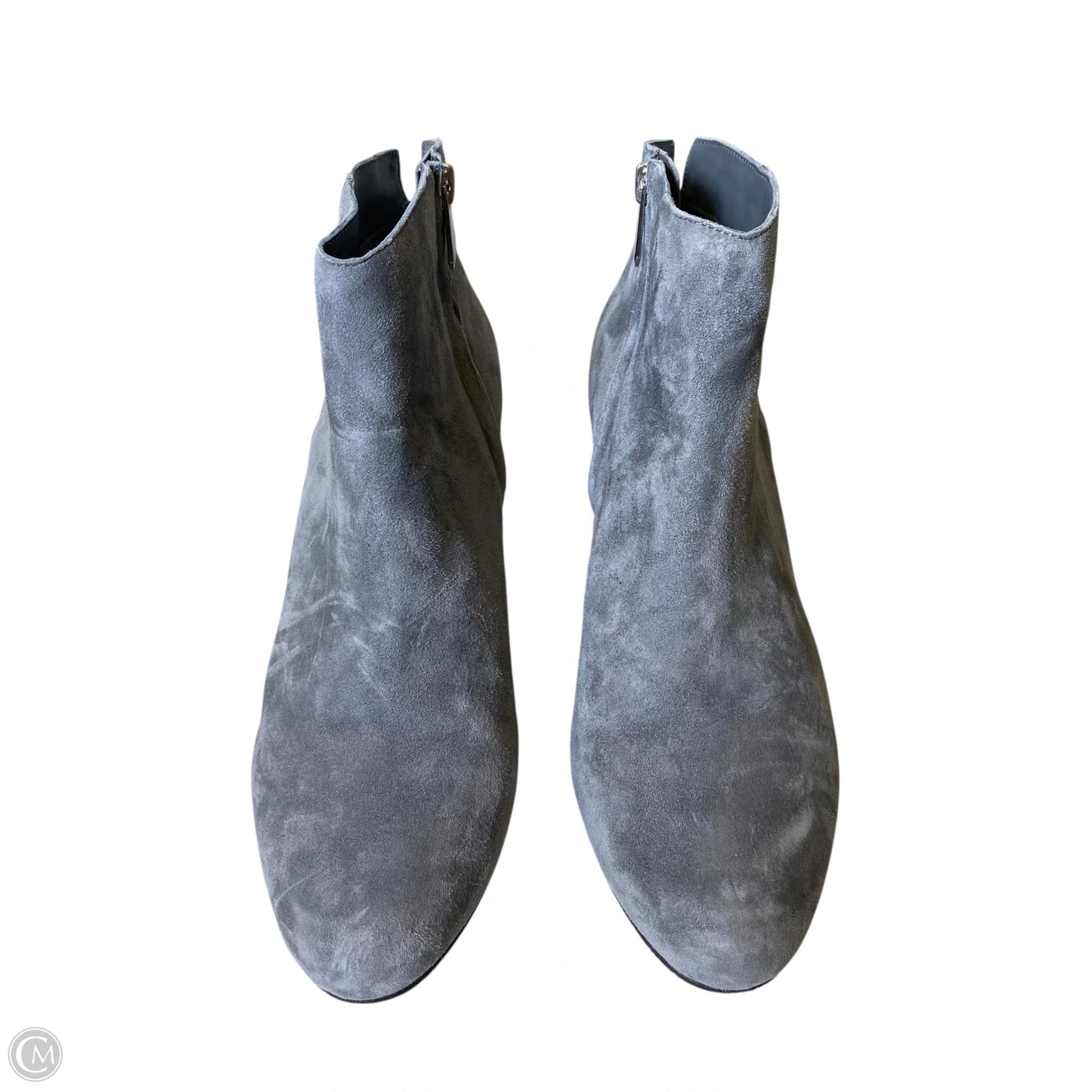 Boots Ankle Heels By Sam Edelman In Grey, Size: 10