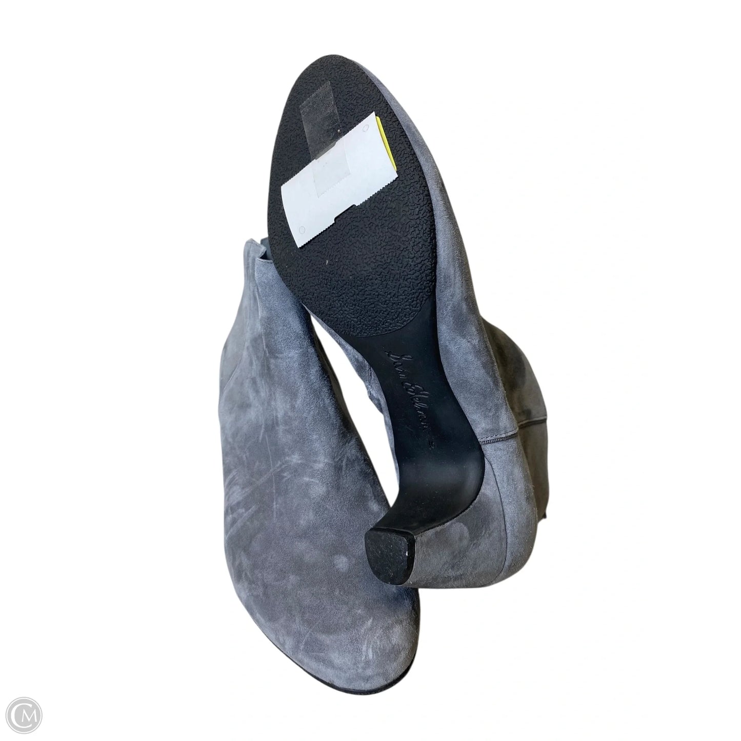 Boots Ankle Heels By Sam Edelman In Grey, Size: 10