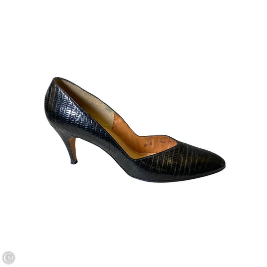 Shoes Heels Kitten By Clothes Mentor In Black, Size: 10