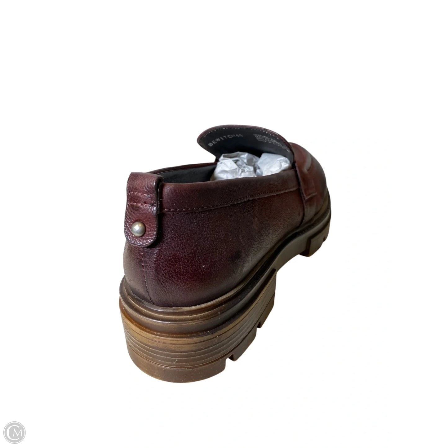 Shoes Flats By Miz Mooz In Maroon, Size: 9.5