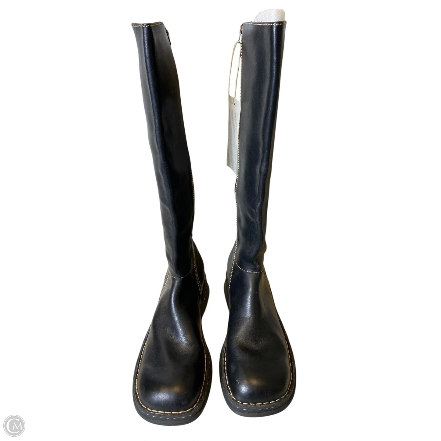 Boots Knee Flats By Born In Black, Size: 11