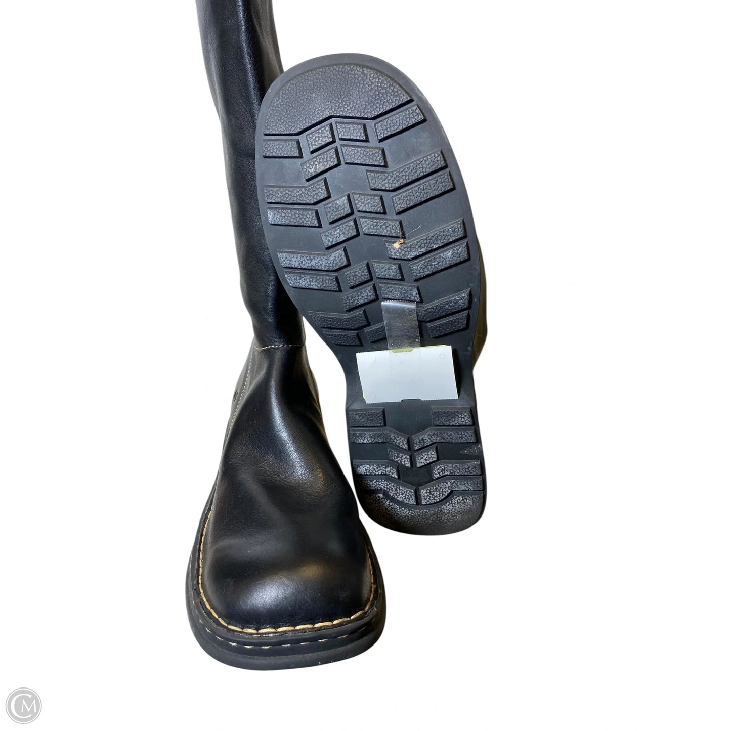 Boots Knee Flats By Born In Black, Size: 11