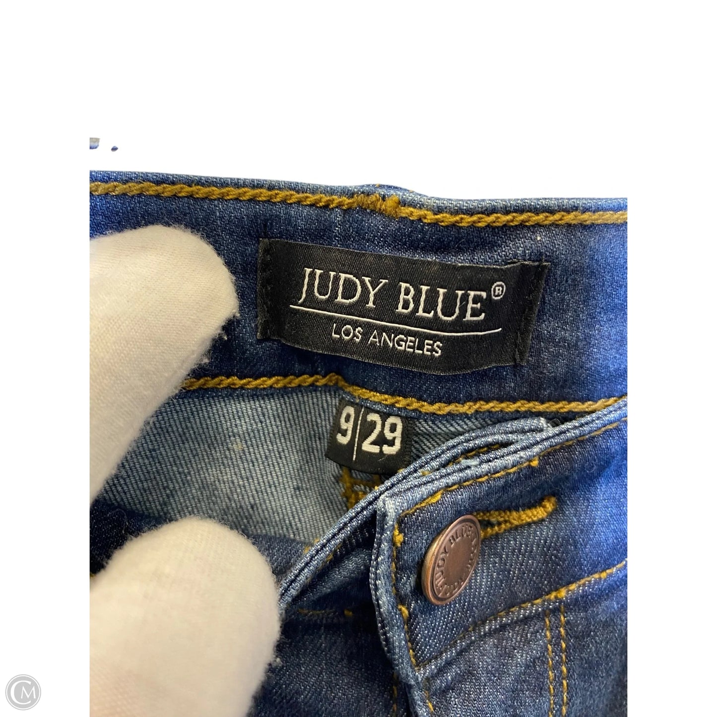Jeans Boot Cut By Judy Blue In Blue Denim, Size: 8