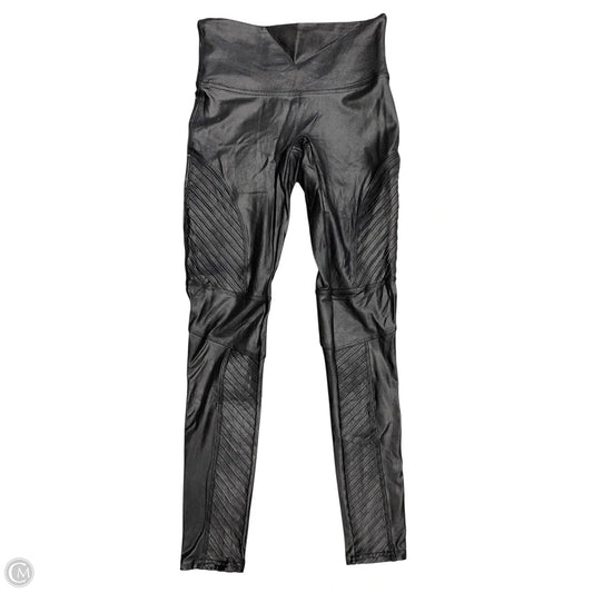 Athletic Leggings By Spanx In Black, Size: M