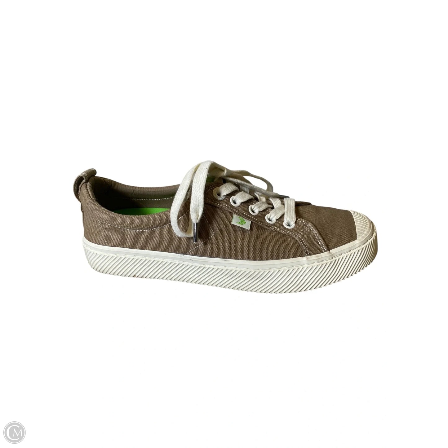 Shoes Flats By Cariuma In Brown & Cream, Size: 8