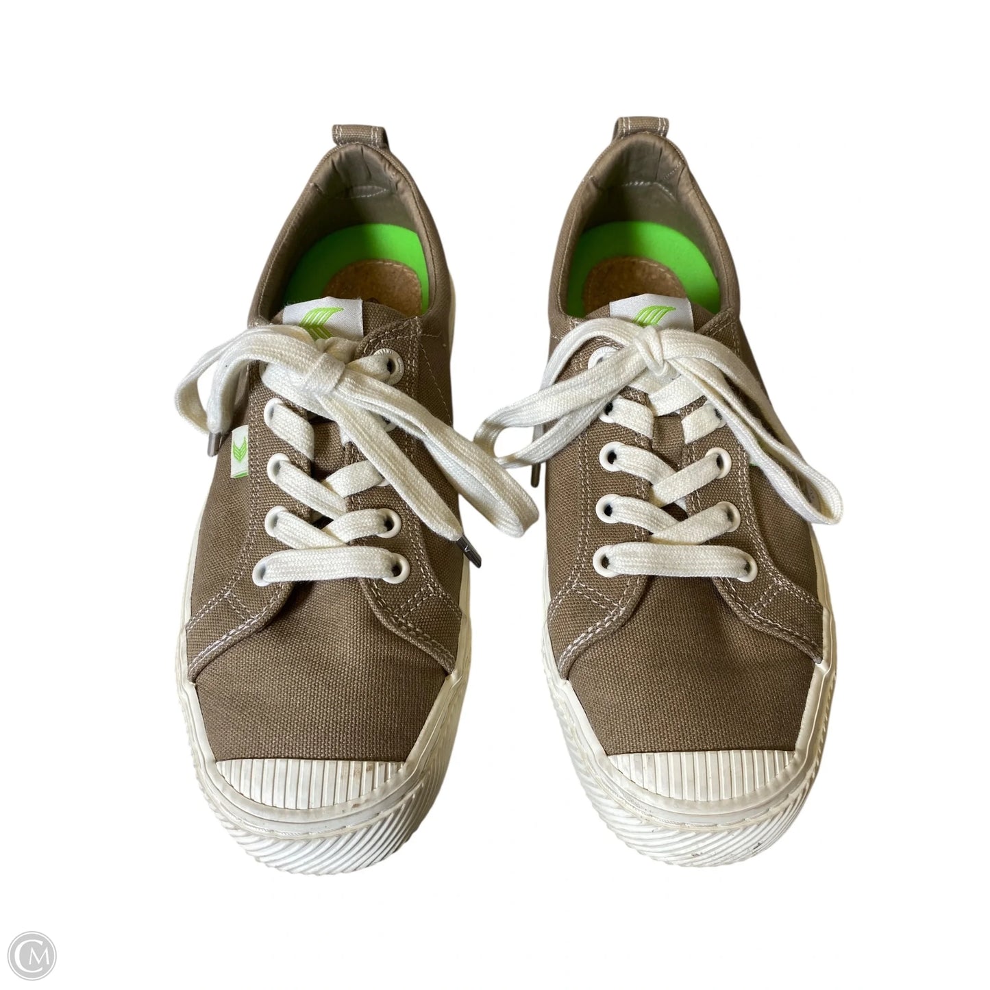 Shoes Flats By Cariuma In Brown & Cream, Size: 8