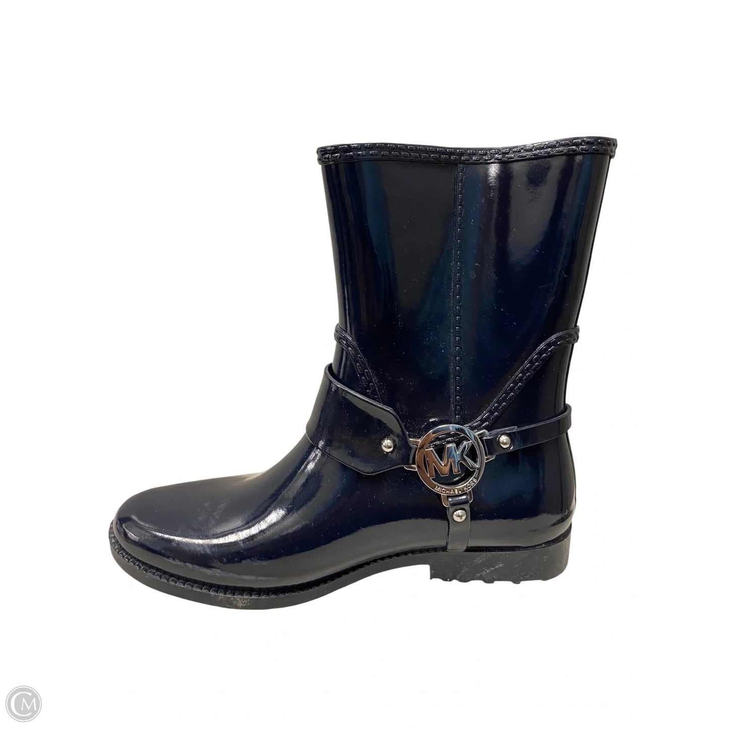 Boots Designer By Michael Kors In Navy, Size: 8