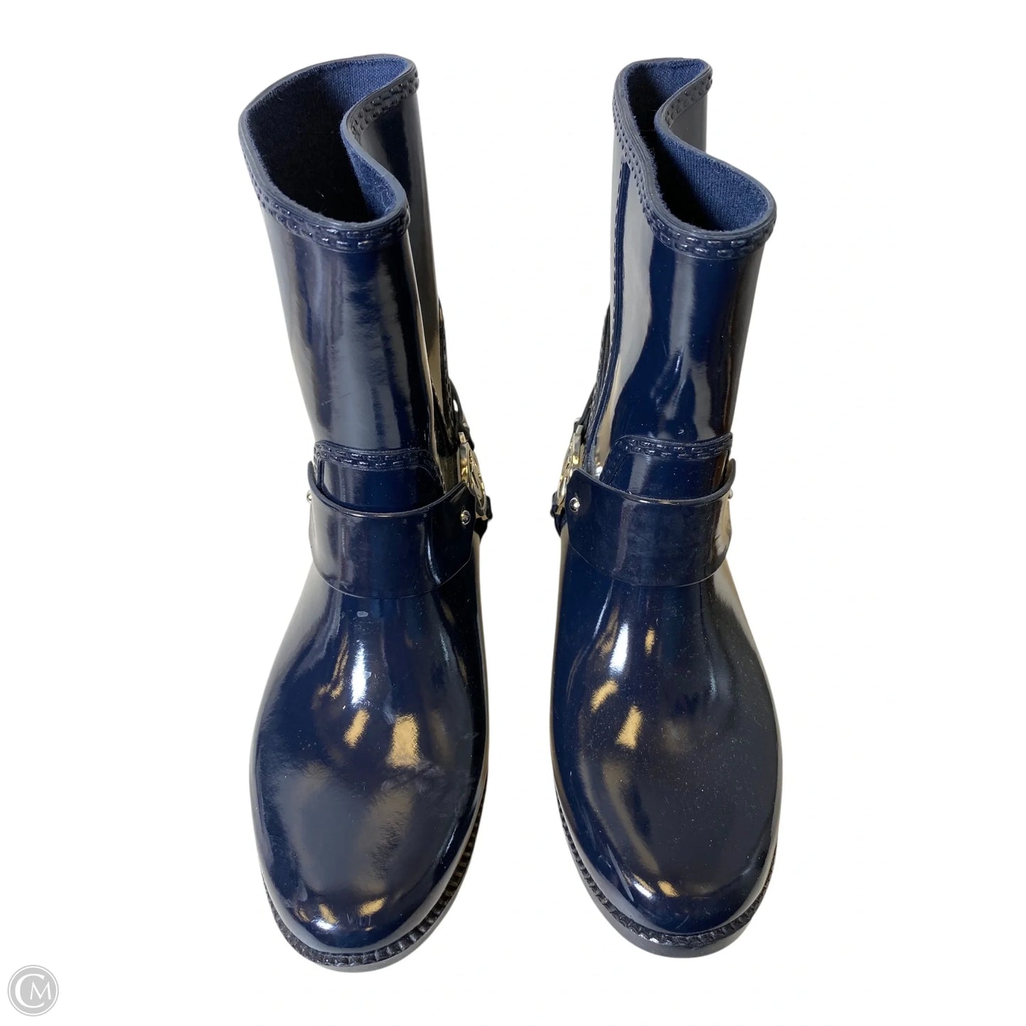 Boots Designer By Michael Kors In Navy, Size: 8