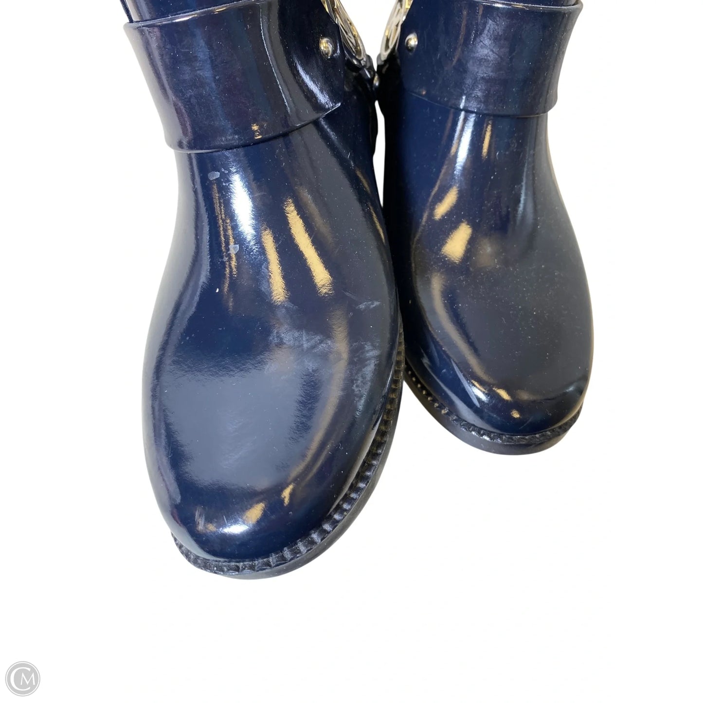 Boots Designer By Michael Kors In Navy, Size: 8